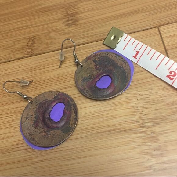 Earthy Handmade Earrings - Picture 3 of 4